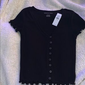 American Eagle black shirt